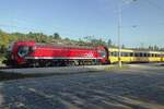 Niederl�nder in Tsjechien: RFO 193 627 (aus Rotterdam) ist bis Ende September 2020 untervermietet an das Tschechischen RegioJet und steht hier am 21 September 2020 mit RJ 1118 (Bohumin--Brno Kralove
