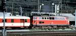 ÖBB 2043.75 mit Personenzug in Innsbruck am 17.08.1978.