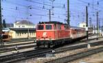 ÖBB 2143.13 in St.Pölten am 05.08.1986.