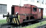 �BB X 150.09 bei einer Besichtigung im Ausbesserungswerk Linz am 11.06.1982.