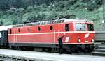 ÖBB 1044.06 in Landeck am 15.08.1970.