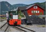 Die kleine D1  Hilde  beim Manöver in Bezau.
