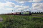 LTE 193 729 durchfahrt Valburg CUP am 6 Juni 2021.