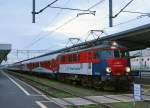 ELEKTROLOKOMOTIVEN IN POLEN VON DER P.K.P AUSGELAGERTEN PRZEWOZY REGIONALE:  Im Rollmaterialbestand der PRZEWOZY REGIONALE befinden sich auch einige aus Tschechien angemitete Lokomotiven der Baureihe