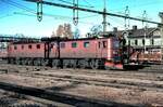 Foto von Kenth Öhlin in Sammlung von Karl Sauerbrey: Dm  Nr.953 mit Erzzug in Gällivare im Oktober 1980.