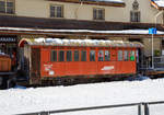 Ehemaliger RhB Mannschaftswagen Xk 9063 , zuvor ehem.