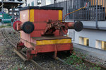 Ein spezielles Rangierfahrzeug einmal anders gesehen.