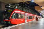   Nachtschwärmereien -  Zwei gekuppelte elektrische Triebzüge vom Typ Stadler GTW 2/8 - RABe 526 262 und RABe 526 285 (NVR-Nummern 94 85 7526 262 - 1 CH - BLS und 94 85 7526  285 - 2 CH -