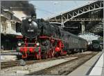 Die wundersch�ne 01 202 in Lausanne.