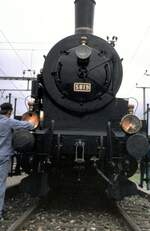 SBB Eb 3/5 Nr.5819 in Elgg bei einer Dampfsonderfahrt am 16.08.1980.