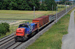 SBB: Auch als Streckenlokomotive macht die in Solothurn-HB stationierte MAK 1700 Am 4/4 843 057-1 eine gute Figur.