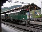 Noch einmal ein Bild der SMB Be 4/4 171, hier in Vevey am 27.