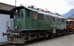 100 Jahre BLS: Be 4/4 der EBT, ausgestellt beim Jubil�umsfest in Frutigen (28.06.2013).