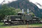 Am Abend von 25 Mai 2007 k�nnte Denkmallok 14270 in Erstfeld fotografiert werden. Heute steht die Lok gesch�tzt in Z�rich-Oerlikon.