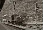 Die SBB  Ce 6/8 III 14305 (Baujahr 1926) in Brig.
