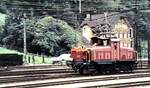 SBB Ee 3/4 Nr.16 302 in Erstfeld am 21.09.1981.