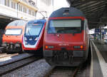 SBB: RABe 502 TWINDEXX auf Probefahrt in Lausanne am 20.