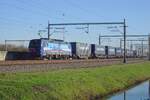 SBBCI 193 528 durchfahrt am 15 M�rz 2023 mit ein KLV Valburg.