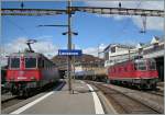 Nochmals zwei Re 6/6, diesmal in Lausanne.