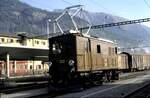 RhB Ge 2/4 Nr.222 in Samedan im August 1990.