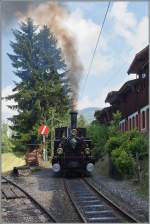 BLONAY-CHAMBY PINGSTFESTIVAL 2015: Die G 3/3 N° 6 in Chalin,  25.