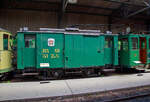 Historischer Straßenbahn-Posttriebwagen ex RhSt Ze 2/2 Nr.