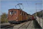  La DER de la Saison!  (Saisonabschlussfeier der Blonay-Chamby Bahn 2022) - Die BOB HGe 3/3 29 fand im Halbstundentakt der BOB keine Möglichkeit mehr, sich auf die Strecke zu begeben, so dass sie