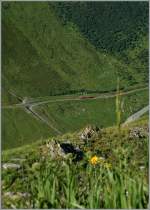 Eigentlich ein Bahnsuchbild, doch die paar Pixel DFB-Rot des Tm und B im Tal fallen sofort auf...