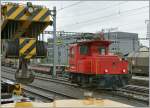 Der normalspurige Te III N� 155 der schmalspurigen BAM in Morges.