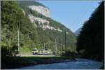 Im engen Tal bei Sandweid h�lt sich der Schatten fast bis zum Mittag.