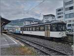 Es bedeutet wohl kaum was gutes, wenn der MOB Be 4/4 1006  (ex  Bipperlisi ) mit dem alten MOB D31 in vor dem D�p�t der CEV steht; auch wenn er sich in der Folge ein paar Tage sp�ter   auf einem