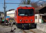 MVR: Meine erste zuf�llige Begegnung in Chernex mit der neuen HGem 2/2 2501 f�r die Bergstrecke Blonay-Les Pleiades, vom 17.