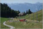 F�r das 125 Jahre Jubil�um der Bex - Villars - Col-de-Bretaye Bahn (BVB) wurde der 1944 in Betrieb genommen Triebwagen BDeh 2/4 N� 25 in der urspr�nglichen BVB Farbgebung lackiert.