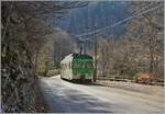 Mit dem ASD BDe 4/4 403 am Zugschluss erreicht ein ASD Regionalzug von Le Sépey kommend in Kürze Les Planches.