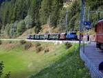RhB Ge 6/6 I Nr.412 in Bergün am 04.09.2005.
