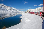   Zwei Tage sp�ter  auf der R�ckfahrt, bei Schnee und bestem Kaiserwetter....