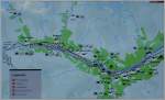 Ein Detailplan der Gotthard Nord Rampe - falls man zu Fuss unterwegs ist...