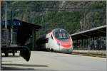 Ein SBB ETR 610 in Brig.