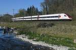 2025-04-08 SBB CFF FFS Gollion
Automotrice pendulaire ICN 
RABe 500 027 [Henry Dunant]