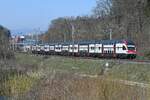 2025-03-19.SBB CFF FFS Vufflens-la-Ville  Automotrice à deux étages Stadler Kiss   RABe 511 028    © la photo vous intéresse merci de me contacter  photos-vietti-violi@ik.me