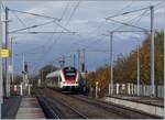 Der SBB RABe Flirt 522 209 erreicht als TER 18169 (resp.
