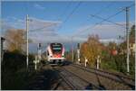 Der SBB RABe Flirt 522 209 verl�sst als TER 18166 (resp.