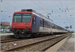 Der SBB NPF  France  RBDe 562 mit EW I und Bt wartet in Frasne auf den TGV von Paris und in der Folge auf die Abfahrt zurück nach Neuchâtel.

23. Nov. 2019