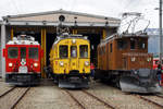 Rh�tische Bahn  Bahnvestival Samedan und Pontresina vom 9./10.