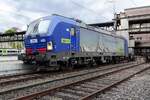 BLS 193 495 macht am 28 M�rz 2017 Pause in SPiez.