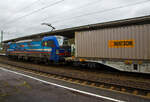 Die an die SBB Cargo International AG vermietete 193 522 „Elbe“ (91 80 6193 522-0 D-SIEAG) der SüdLeasing GmbH (Stuttgart, eingestellt in Deutschland durch Siemens) fährt am