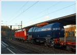 WASCOSA vierachsige Kesselwagen  (54 m3) der Bauart Zacens (37 84 7933 729-7 NL-WASCO) f�r/beladen mit Kohlenstoffdisulfid, Gefahrgut-Nr.