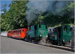 Kohle- und Oelgefeuerte H 2/3 N° 7 und N° 15 in Brienz.