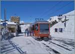Endstation Gornergrat,  auf 3089 Meter über Meer.