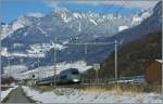 Vermutlich handelt es sich bei diesem TGV um den TGV von Lille nach Brig.